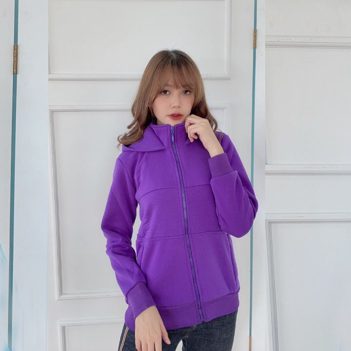 Áo Khoác Nỉ Nữ Dày Và Ấm.