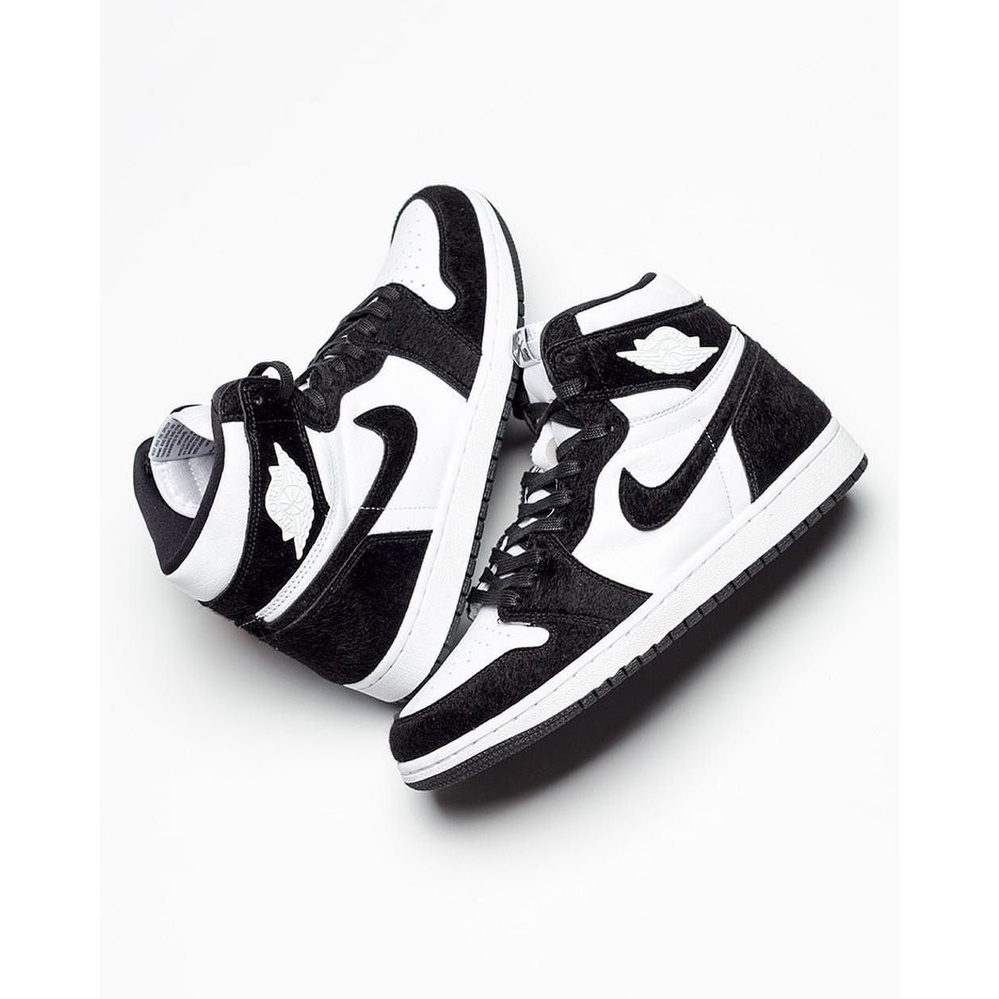 Giày thể thao Jordan 1 cao cổ panda đen trắng  Giày JD1 HIGH PANDA nam nữ Full Box BIll