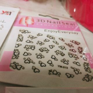 Sticker dán móng tay siêu dễ thương