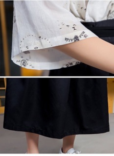 [SẴN SIZE S+XL] HÁN PHỤC VẠT CHÉO THẮT EO
