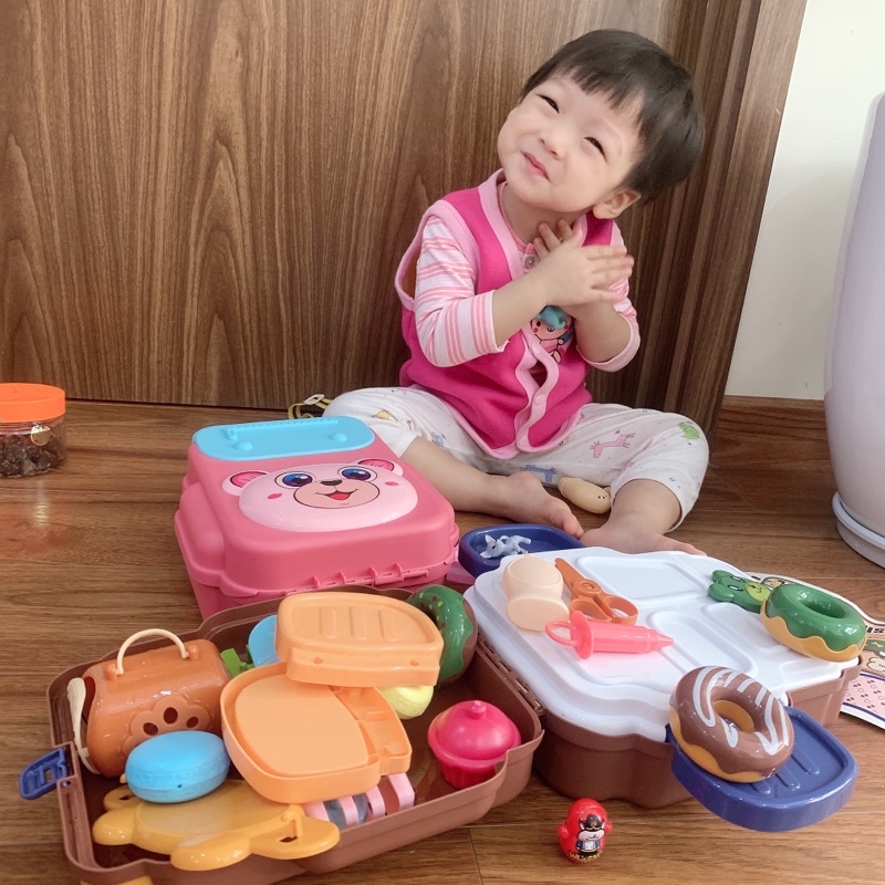 Balo đồ chơi nhập vai bác sĩ, thú y và làm bánh