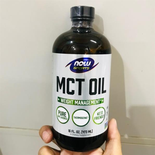 Now Mct Oil Đốt Mỡ An Toàn Từ Thiên Nhiên Dành Cho Người Chơi Thể Thao Now MCT Oil