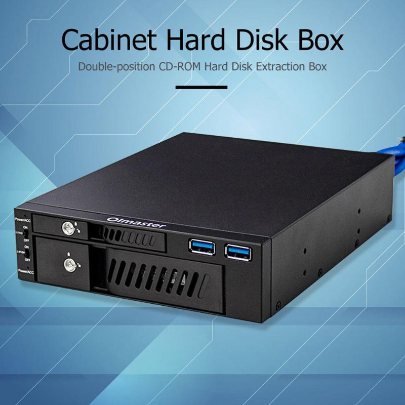 Ổ Cứng Ngoài HDD SSD MR-6203 2.5 / 3.5in USB Kép Cho Máy Tính