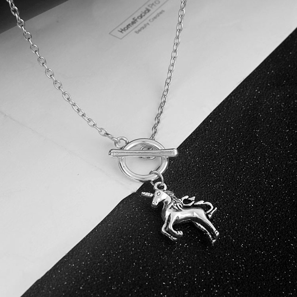 Dây Chuyền Mặt Hình Ngựa Một Sừng Thời Trang Cho Nữ | BigBuy360 - bigbuy360.vn
