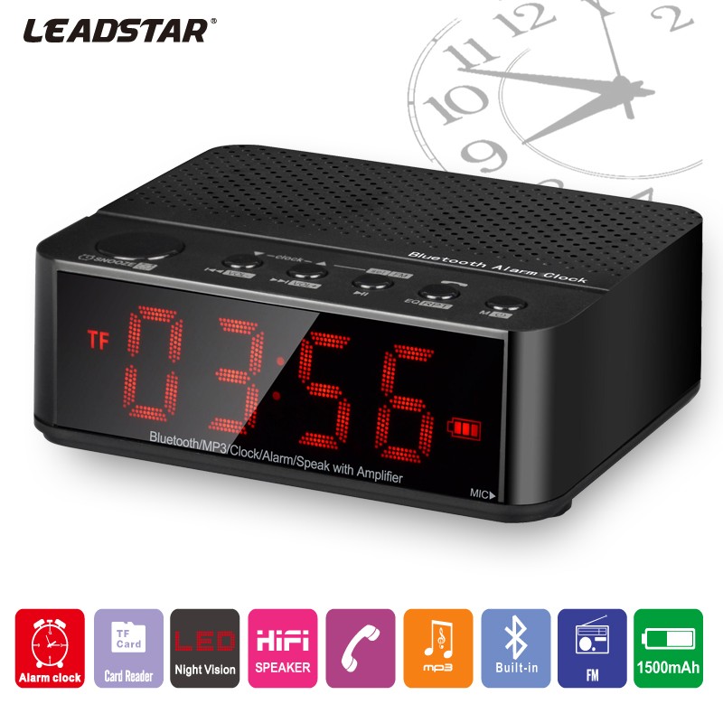 Combo sản phẩm loa Bluetooth , đài FM , Đồng hồ báo thức