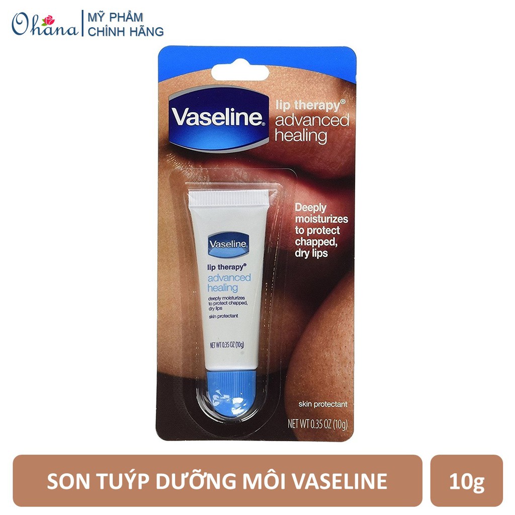 Son tuýp dưỡng môi Vaseline Lip Therapy Advanced Healing 10g