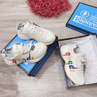 Giày thể thao sneaker guci lót hoa vip fullbox bill túi giấy