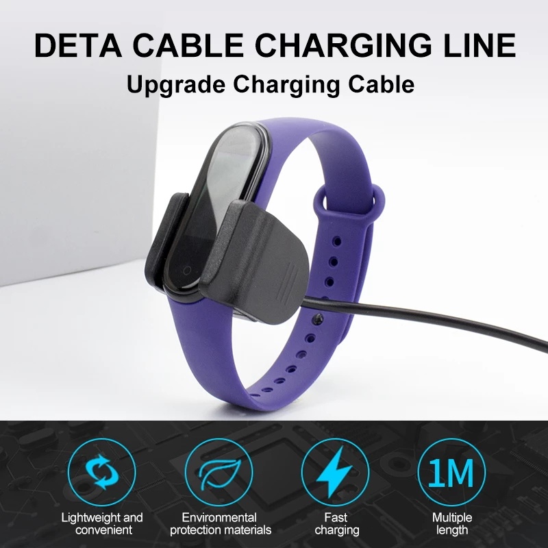Cáp Sạc Chuyên Dụng Cho Vòng Đeo Tay Thông Minh Xiaomi Mi band 6 5 4 Miband 5 Mi band 5 6