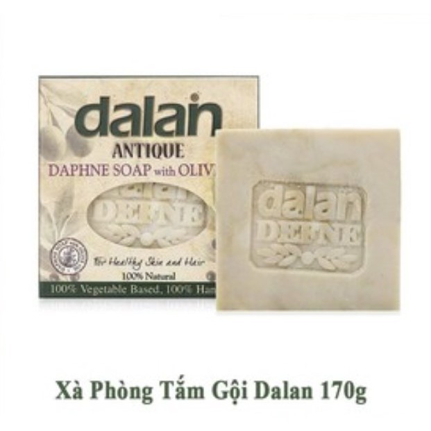 Xà Phòng Cục Dalan Hoa Thụy Hương Và Dầu Oilve 150g Chính Hãng