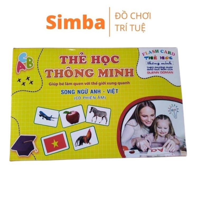 Bộ thẻ học thông minh cho bé 400 thẻ với 16 chủ đề giúp trẻ hiểu biết thế giới xung quanh