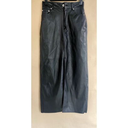 Chân váy Da Zara Authentic sz Xs