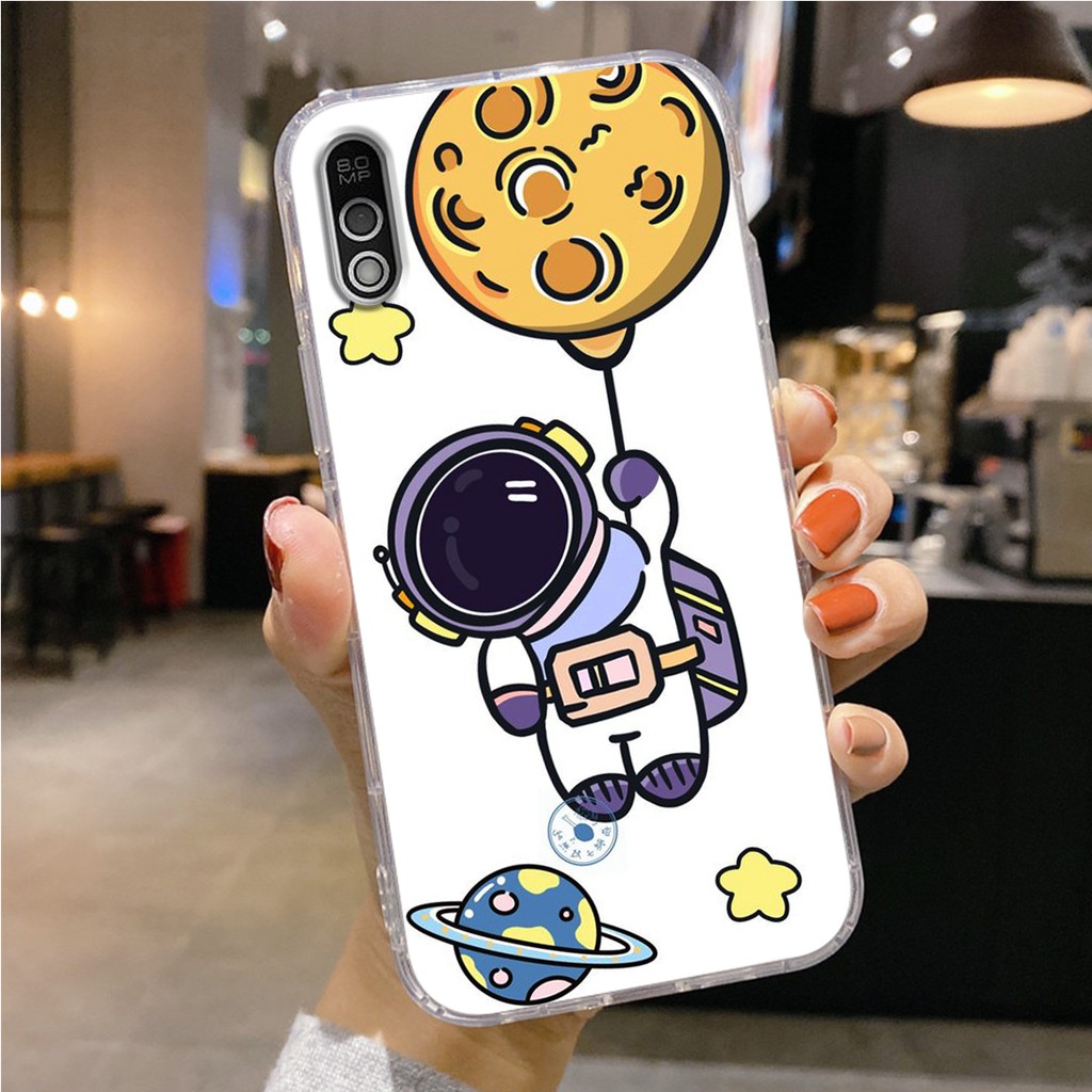 ỐP LƯNG VSMART BEE/BEE 3/LIVE/STAR, IN HÌNH PHI HÀNH GIA NGỘ NGHĨNH ĐÁNG YÊU.