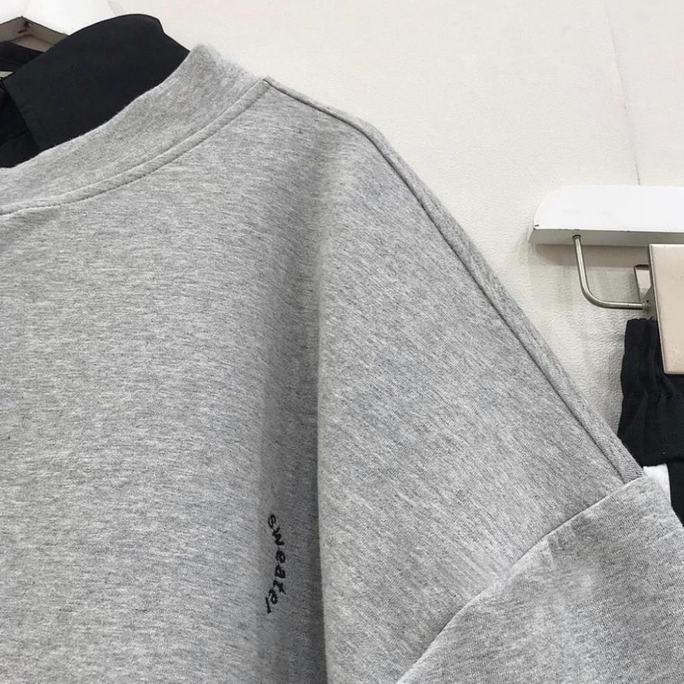 Áo Sweater Nữ Tay Dài Dáng Rộng Áo Thu Đông Chất Vải Da Cá In Chữ Phong Cách Ulzzang Hàn Quốc NEXT 1739