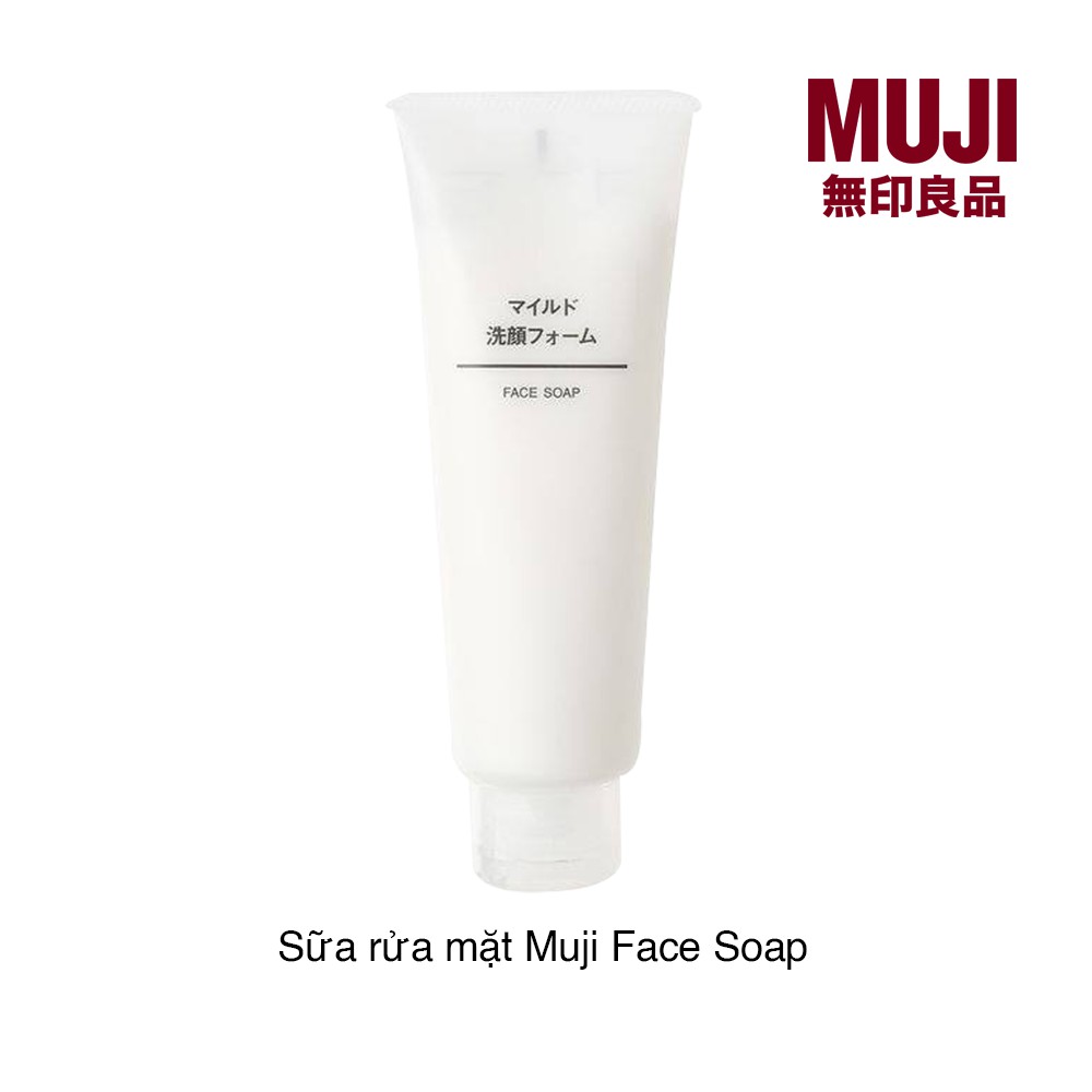 Sữa Rửa Mặt Muji Face Soap Moisture