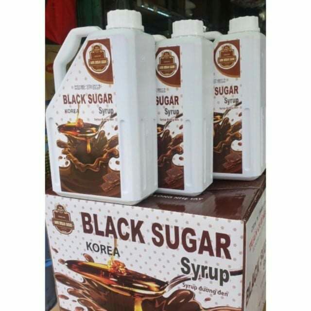 Siro đường đen chai tách lẻ 420g