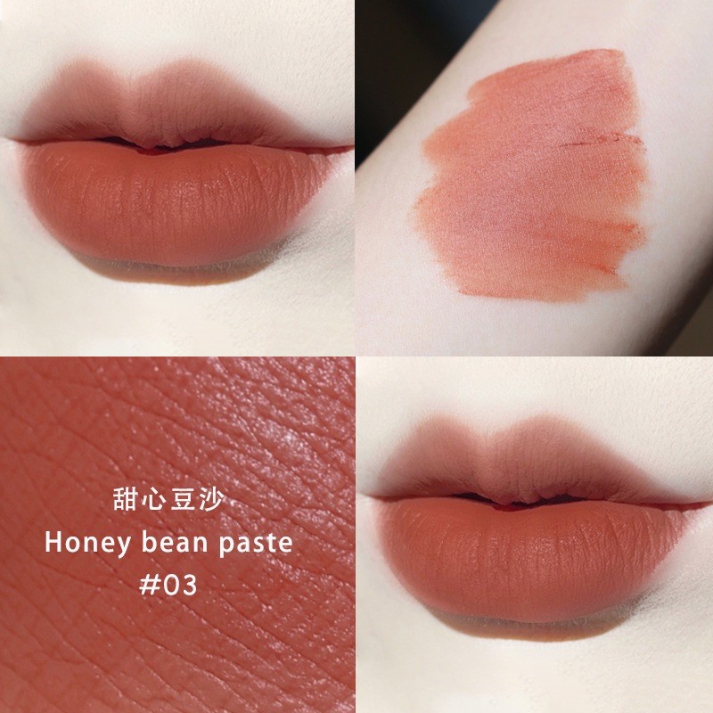 Son Kem Bóng Nhung Lì Tint Lì Lameila Guicami Novo Velvet Lip Glaze Dưỡng Ẩm Chống Thấm Nước Không Phai Nội Địa Trung