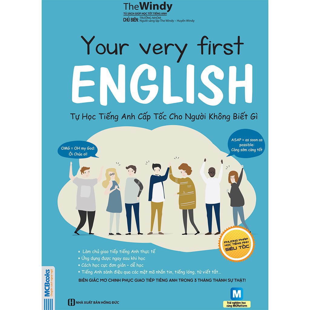 Sách - Your Very First English - Tự Học Tiếng Anh Cấp Tốc Cho Người Không Biết Gì