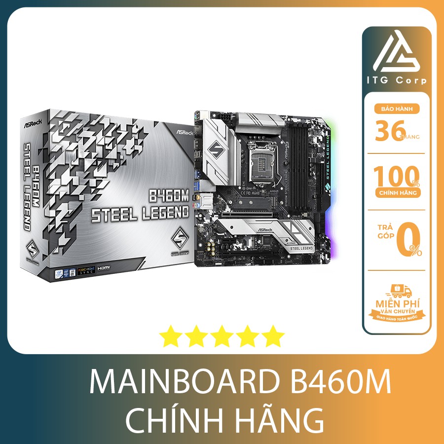 Bo mạch chủ Asrock B460M PRO4
