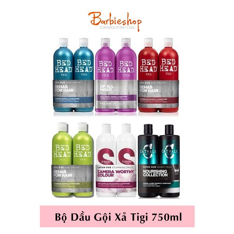 Bộ Dầu Gội Dầu Xã Tái Sinh Số 3 TIGI BED HEAD URBAN ANTIDOTES 750ml