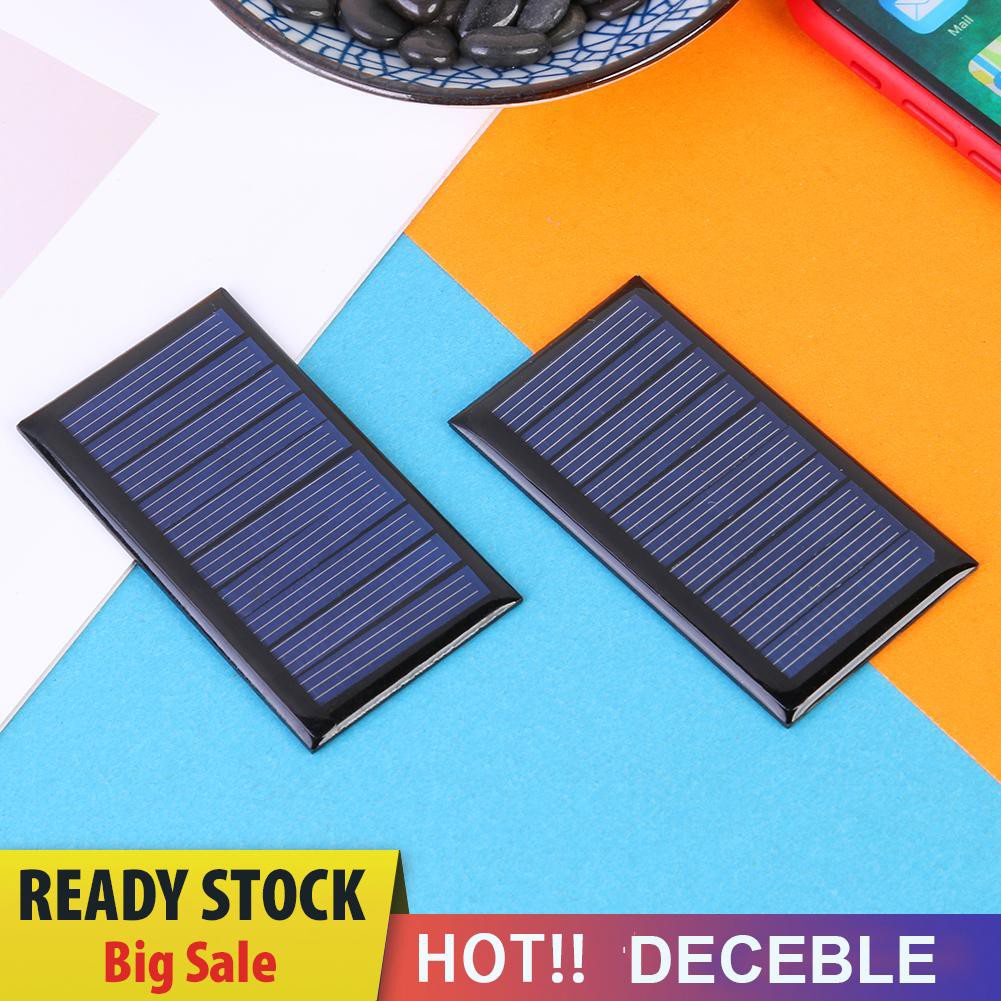 Tấm Pin Năng Lượng Mặt Trời 0.3w 5v 60ma Cho Pin 3.6v