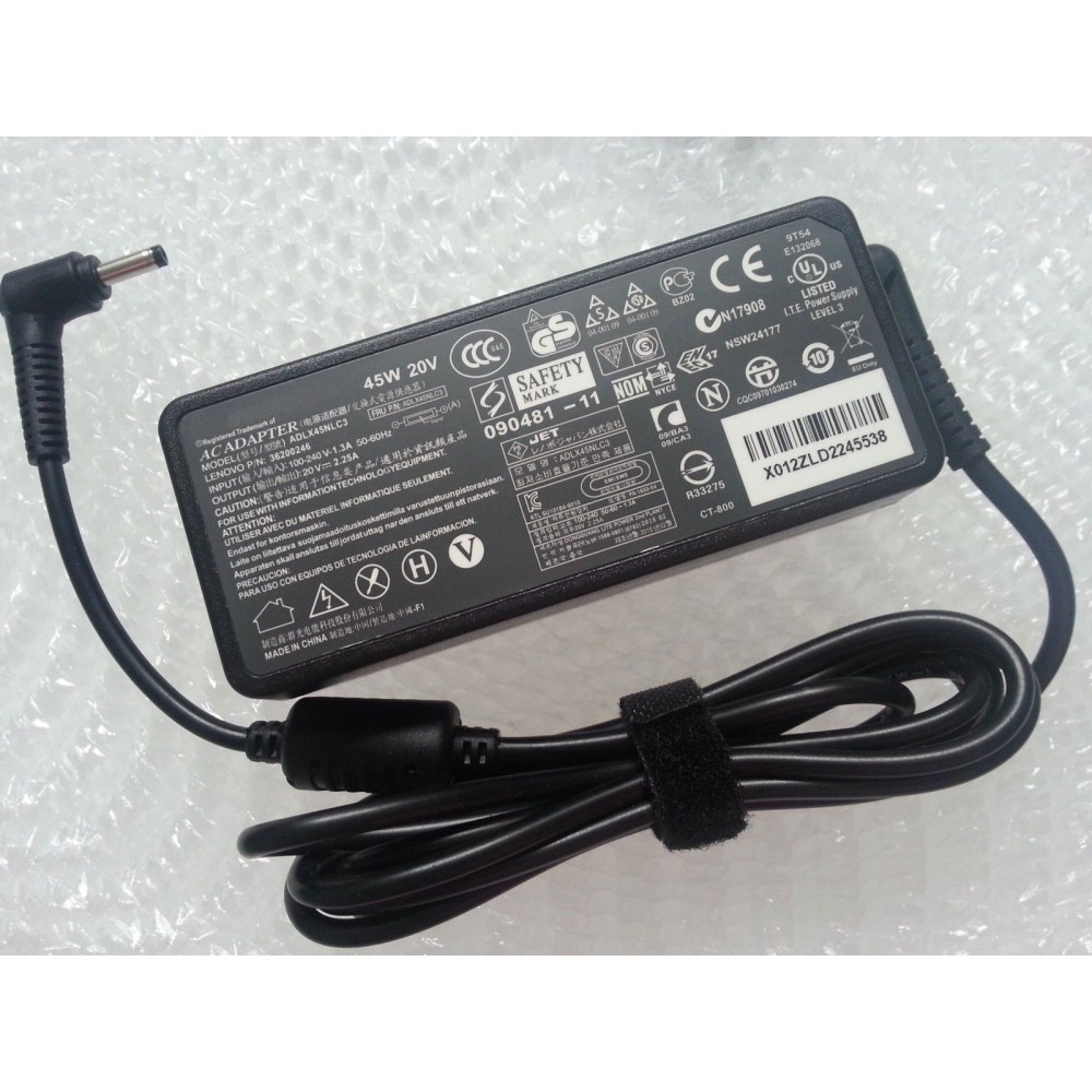 Sạc Laptop Lenovo Idepad 100-15IBY 100-15IBD 100-14IBY 20V- 2.25A chân nhỏ