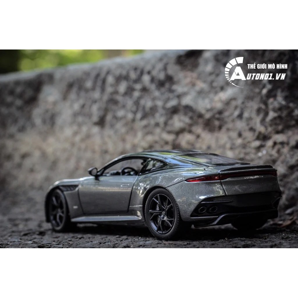 MÔ HÌNH XE ASTON MARTIN DBS SUPERLEGGERA GREY 1:24 WELLY 6890