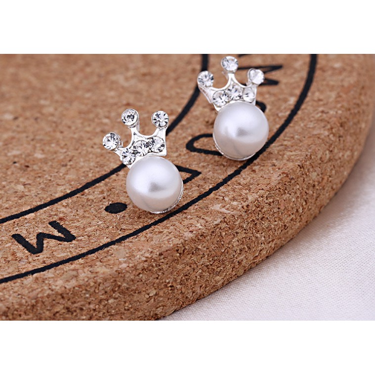 Hoa Tai mạ bạc tiny siêu xinh sale giá siêu rẻ( link5)