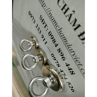 Nam châm cứu hộ móc treo, nam châm từ tính siêu mạnh D20