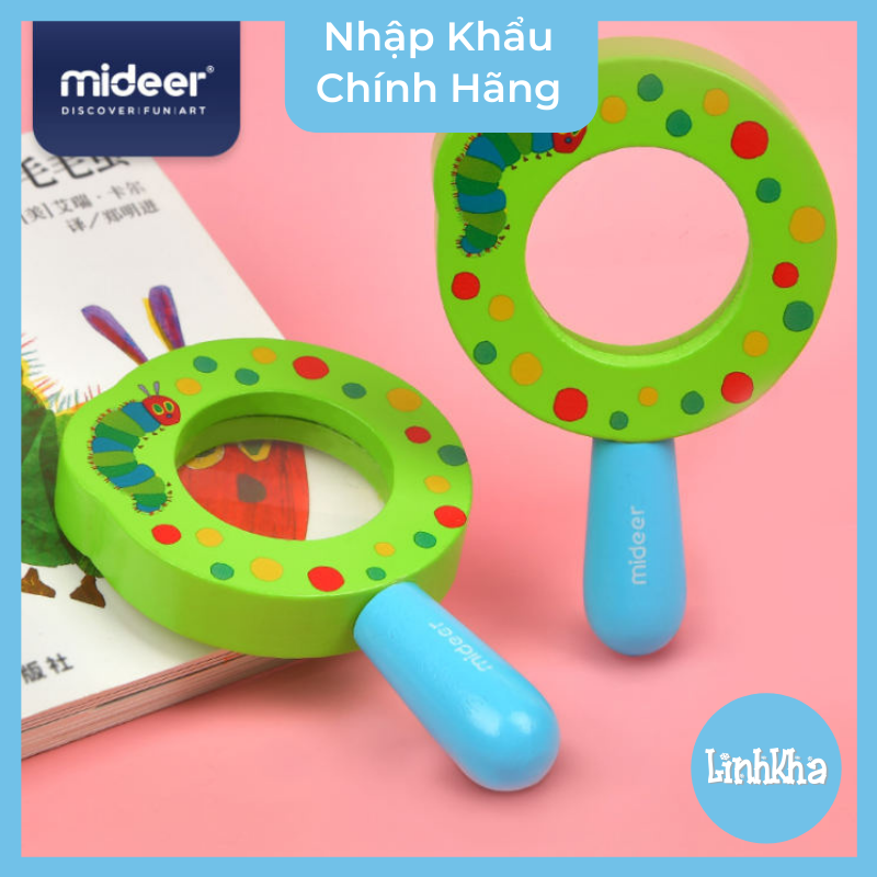 Kính lúp Khám phá thế giới - Mideer X Eric Carle Kids Magnifying Glass - MD0112