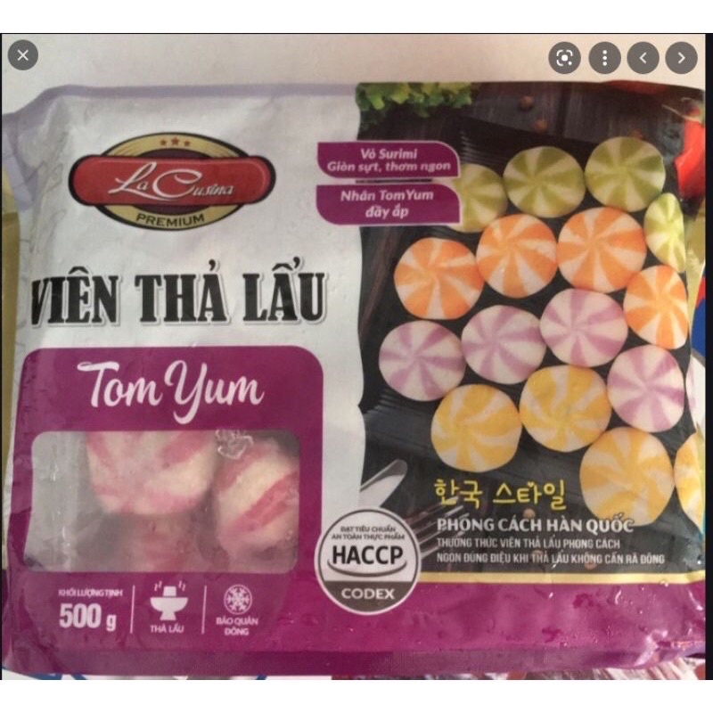 Viên thả lẩu Lacusina đủ loại (500g) -  ship nhanh SG | BigBuy360 - bigbuy360.vn