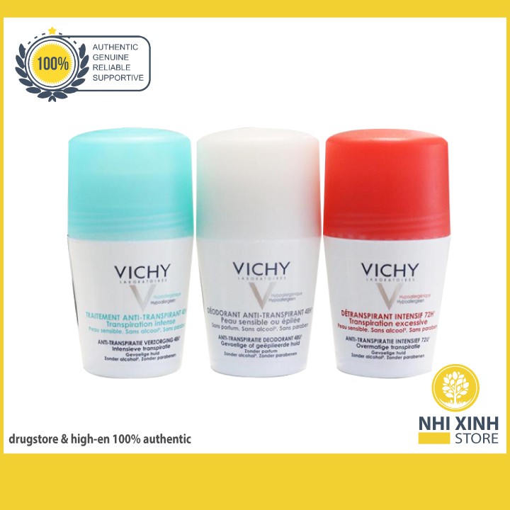 Lăn Khử Mùi Vichy Traitement Anti-Transpirant | BigBuy360 - bigbuy360.vn