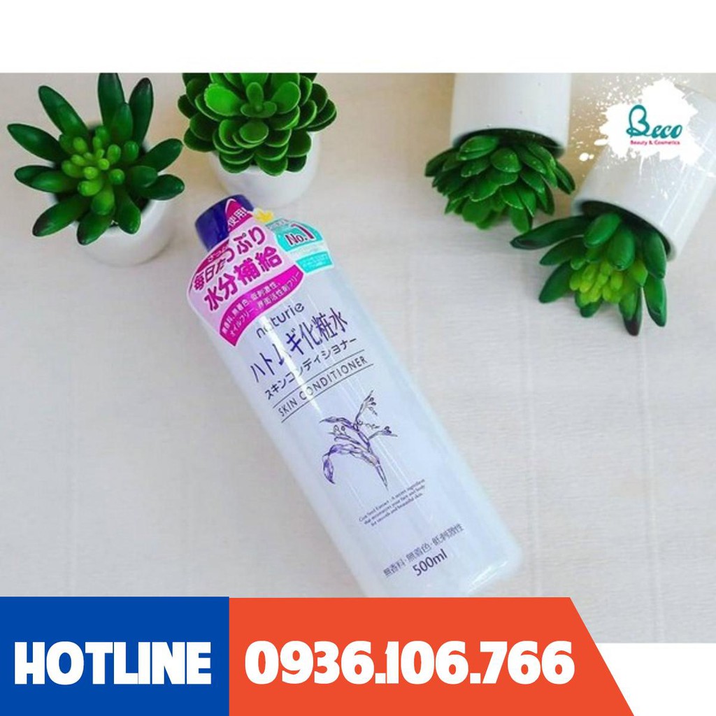 Nước Hoa Hồng Hạt Ý Dĩ Naturie Skin Conditioner - Phụ Nữ Làm Đẹp