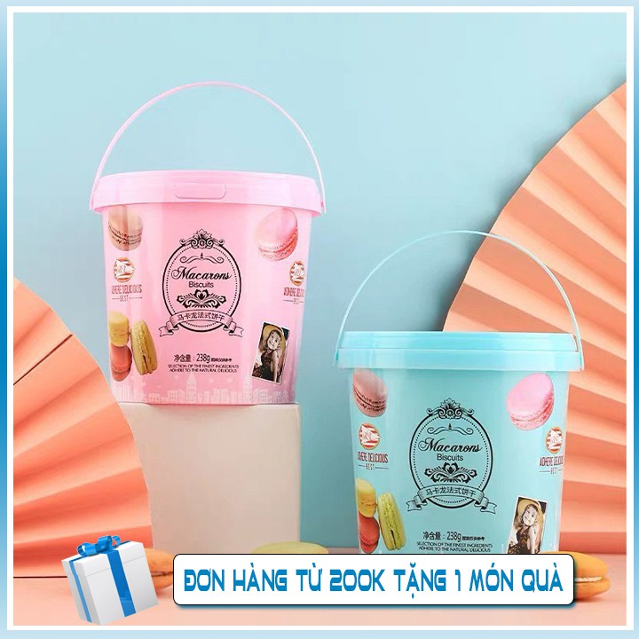 Bánh Quy Xô Macaron Đài Loan 238Gr