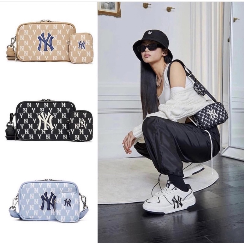 Túi đeo chéo mini MLB monogram