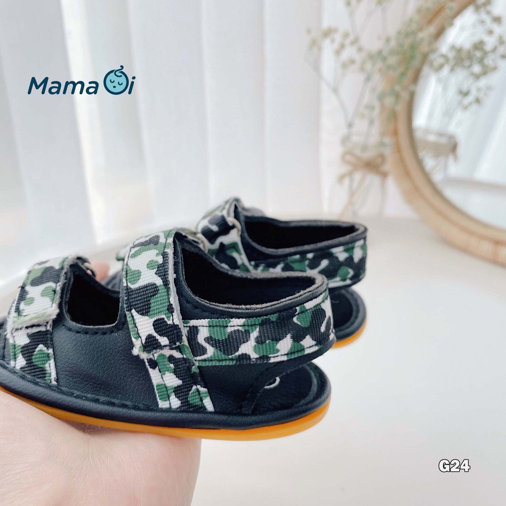 G24 Giày tập đi cho bé dép tập đi sandal cho bé phong cách rằn ri cool ngầu của Mama Ơi- Thời trang cho bé