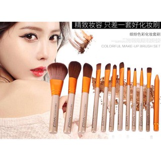 bộ cọ trang điểm NakeD3