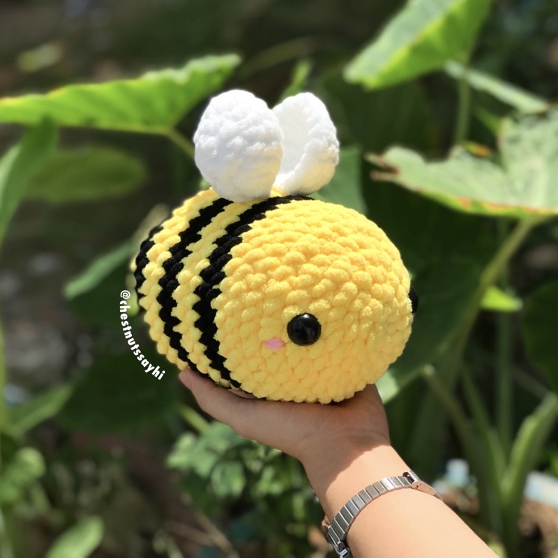 chubby bee | bé ong chăm chỉ | sản phẩm thủ công | ig: chestnutssayhi