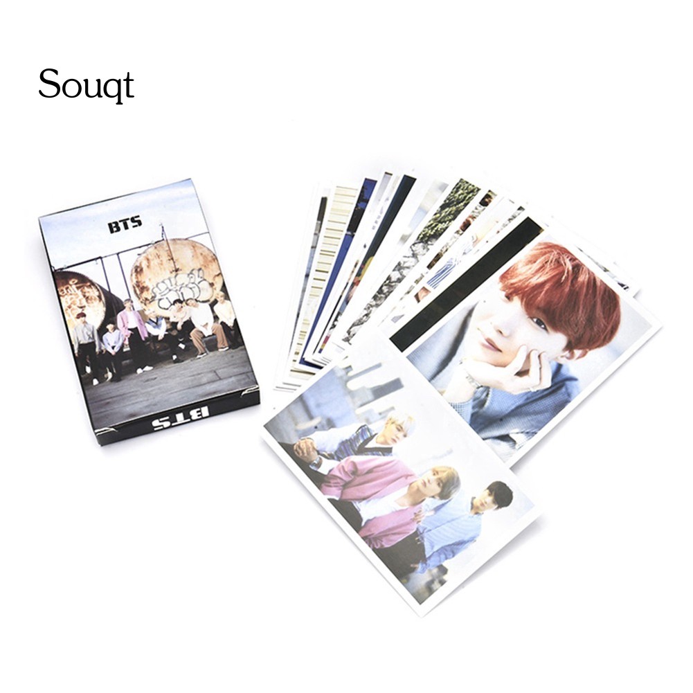 SQ 30Pcs KPOP BTS BangTan Boys Photo Album Photocard Postcard Collectibles Gift