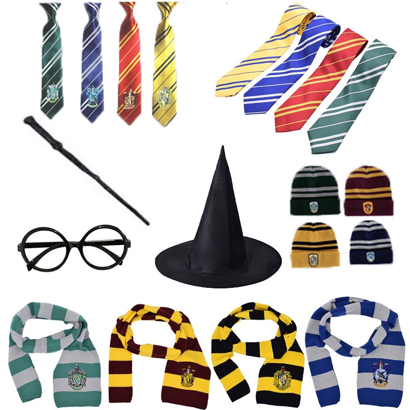 Cà Vạt / Khăn Choàng / Mũ Phép Thuật Hóa Trang Harry Potter/ Haloween