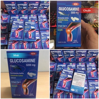 viên uống hỗ trợ xương khớp glucosamine 3200mg của mỹ hộp 100 viên
