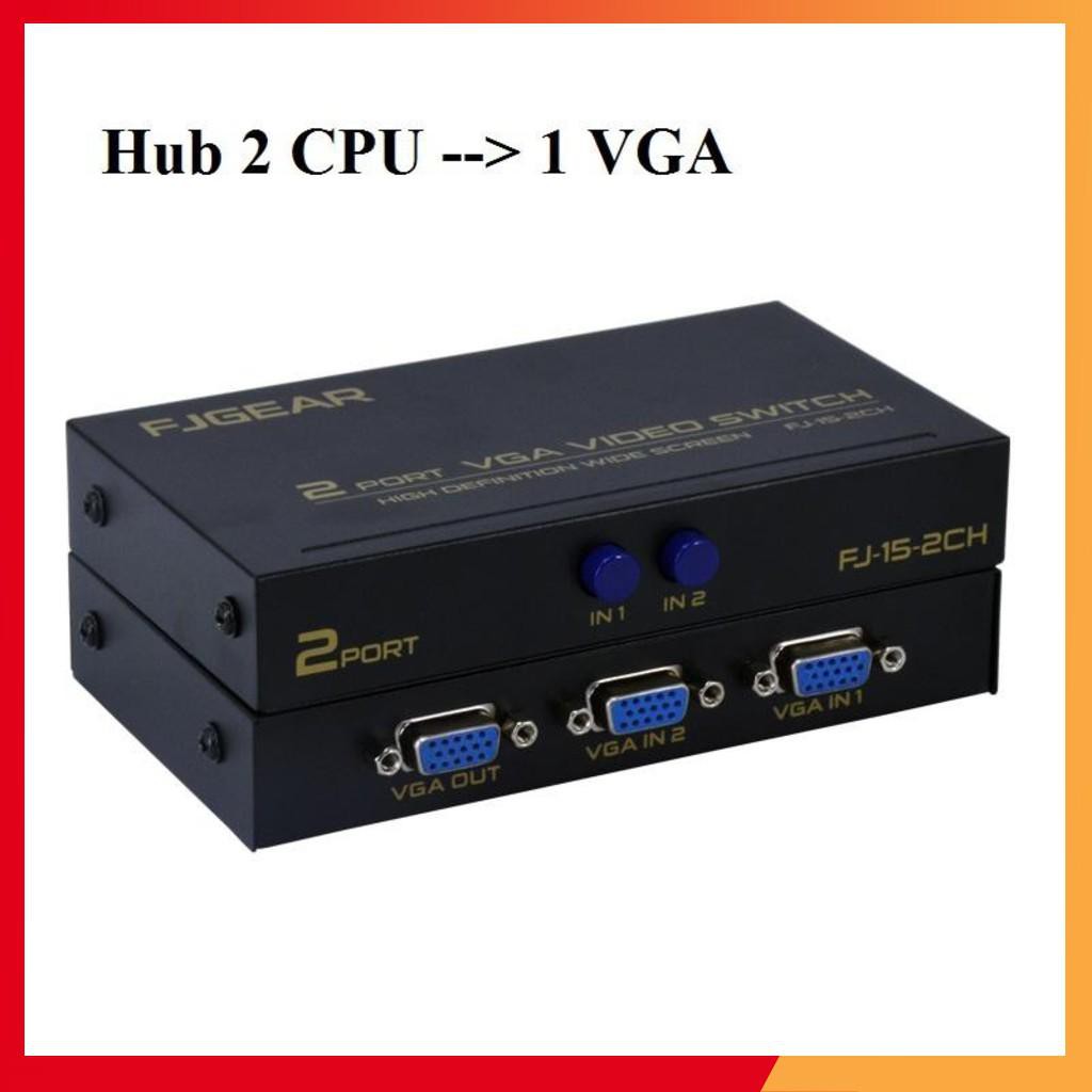 Hub chuyên 2 CPU ra 1 VGA - Shopbansi