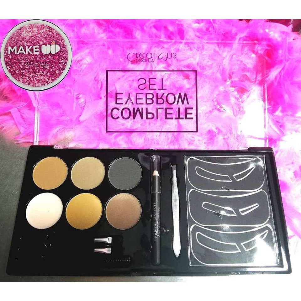 Set Trang Điểm Chân Mày BEAUTY CREATIONS COMPLETE EYEBROW SET