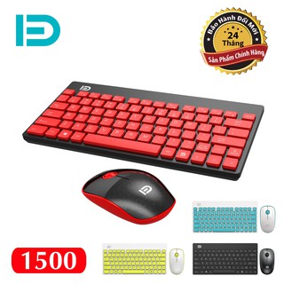 Km007 bộ bàn phím + chuột không dây fd1500