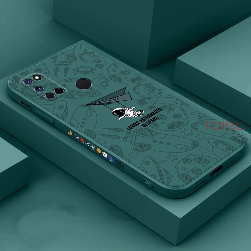 Ốp điện thoại Realme C17 ốp điện thoại Realme 7i NASA Ốp Điện Thoại Cho Realme C17 Realme 7i Realme C12 Realme C25 Realme9Pro 8Pro C15 C20 C21 C21Y C25Y C31 C35 C11 2021 TKR