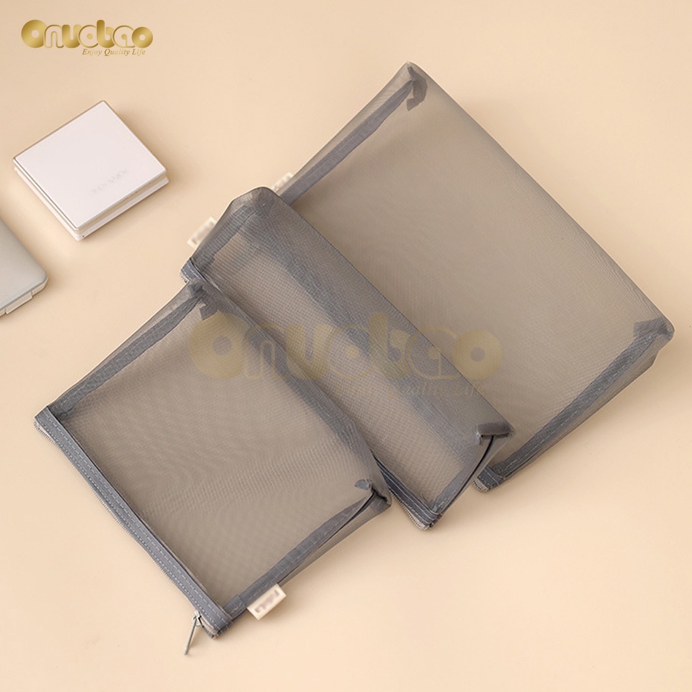 Túi lưới ONUOBAO đựng mỹ phẩm nhiều kích thước lựa chọn tiện lợi