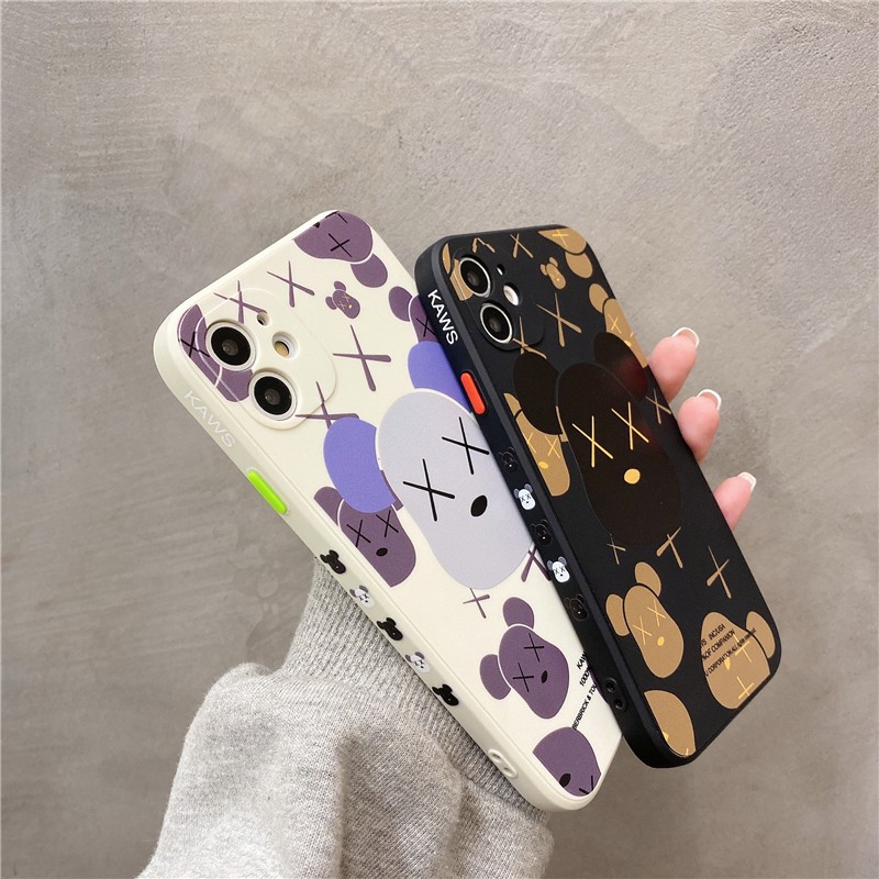 Ốp Điện Thoại Mềm Hình Gấu Cho OPPO A8 A92S A52 A92 A9 2020 F11 F9 A3S A5S A91 RENO 5 RENO 3 A55 A93 A3