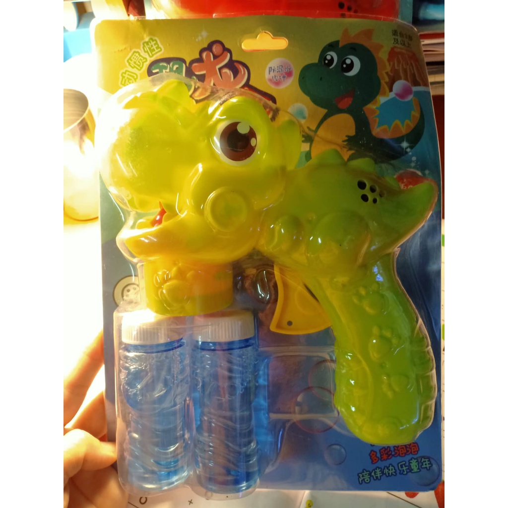 Súng bắn bong bóng hình khủng long