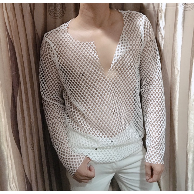 Áo lưới đi biển cho nam