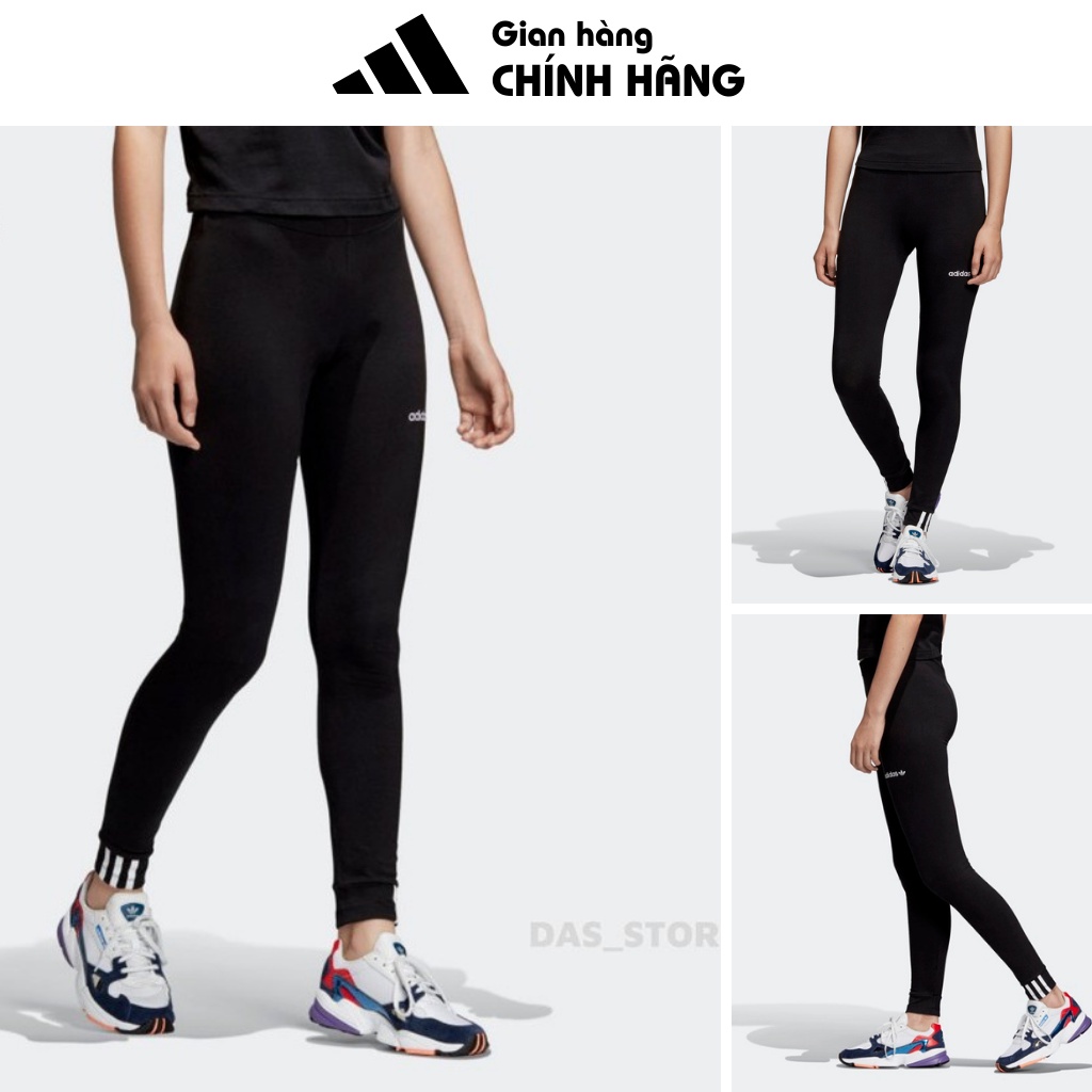 ADIDAS CHÍNH HÃNG - Quần legging dài nữ Adidas - Quần tập gym nữ - DU7196