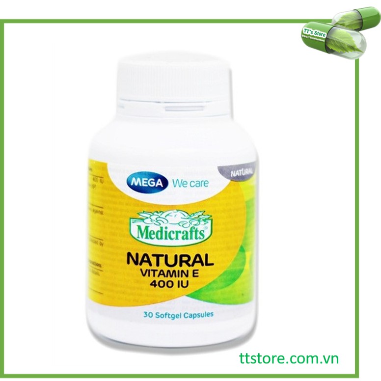 Natural Vitamin E 400 Mega We care - Enat 400 | BigBuy360 - bigbuy360.vn